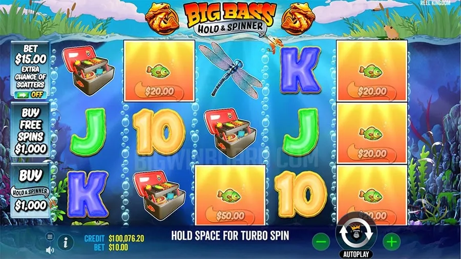 Big Bass Hold & Spinner